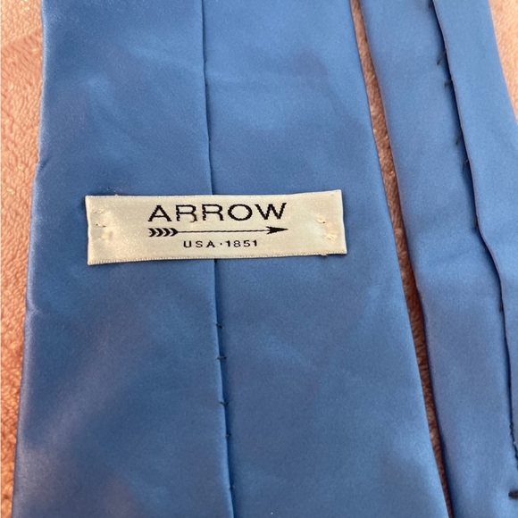 Arrow Classic Blue Tie - Picture 6 of 8